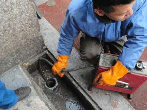 横林镇疏通下水道