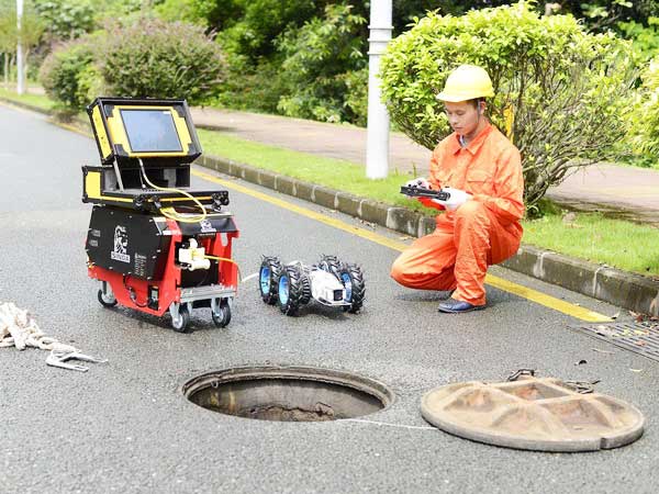 横林镇管道机器人检测