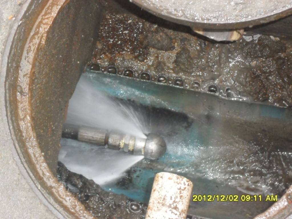 横林镇污水管道高压清洗